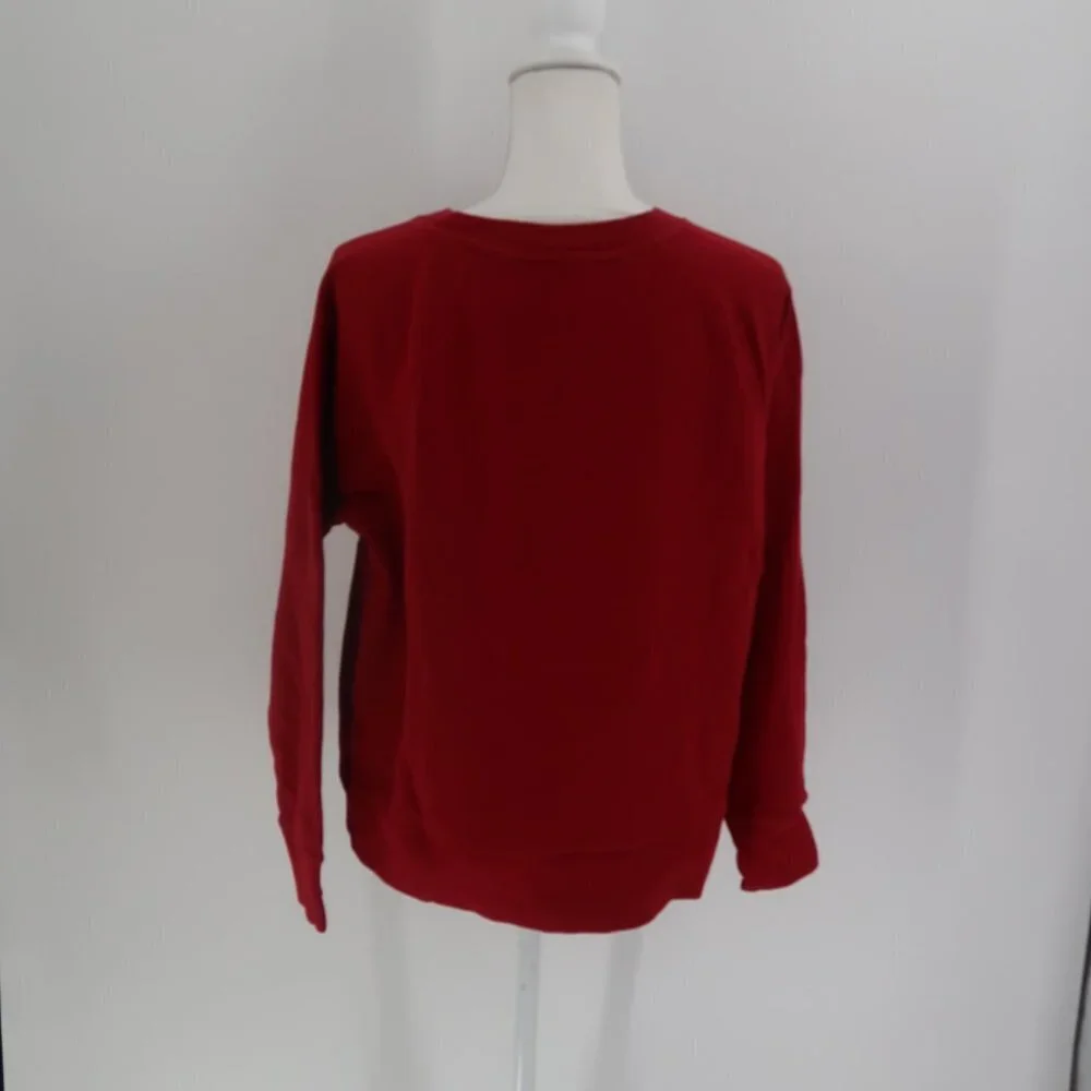 Banana Republic Red Pullover Sweatshirt Size Large - Picture 5 of 5